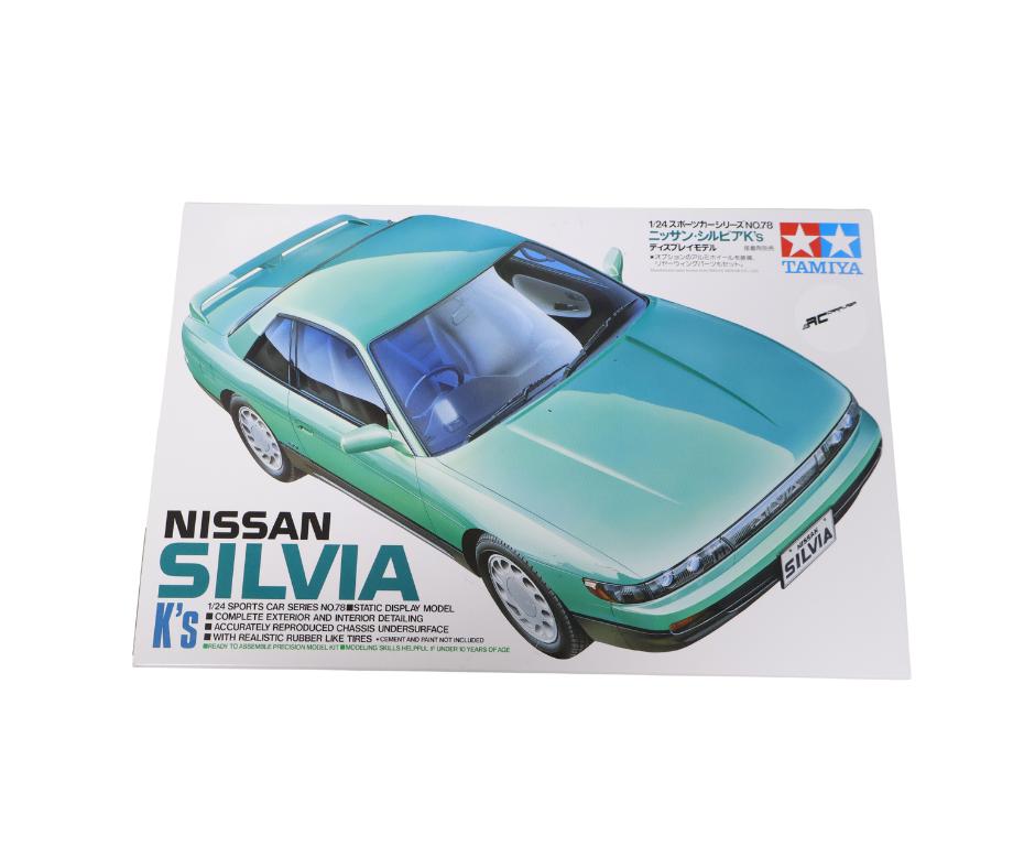 Tamiya 24078 1/24 Nissan Silvia K's, Auto, Groter dan 1:32, Nieuw, Ophalen of Verzenden