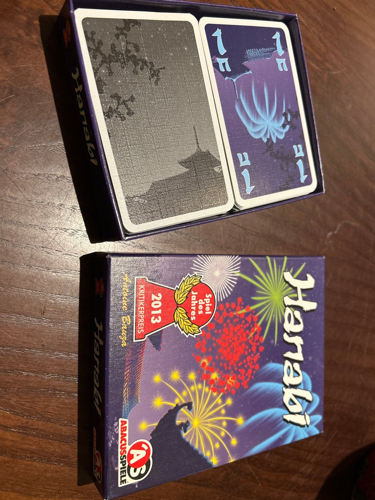 Hanabi Kaartspel - Winnaar Spiel des Jahres 2013, Een of twee spelers, Ophalen of Verzenden, Zo goed als nieuw