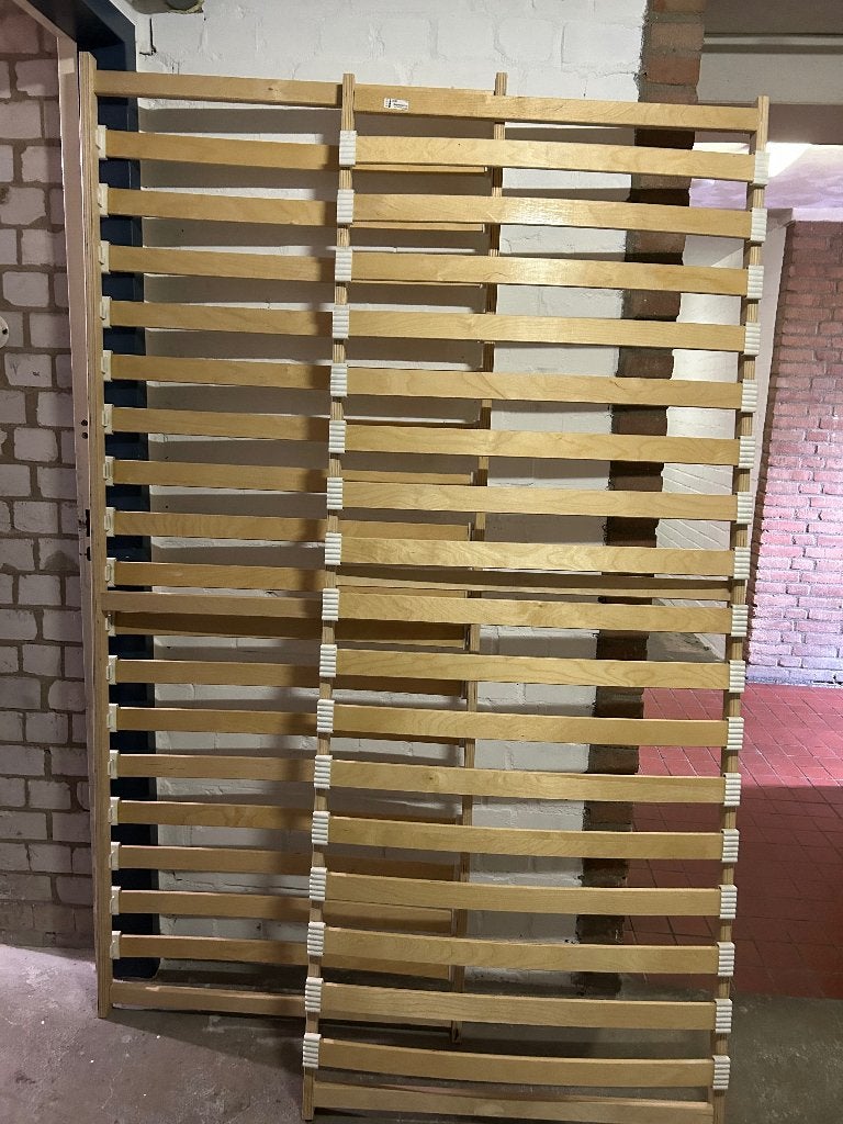 GRATIS IKEA Sultan Mane Lattenbodems (2 x 80  199 cm), Ophalen, Gebruikt, Tweepersoons, 80 cm