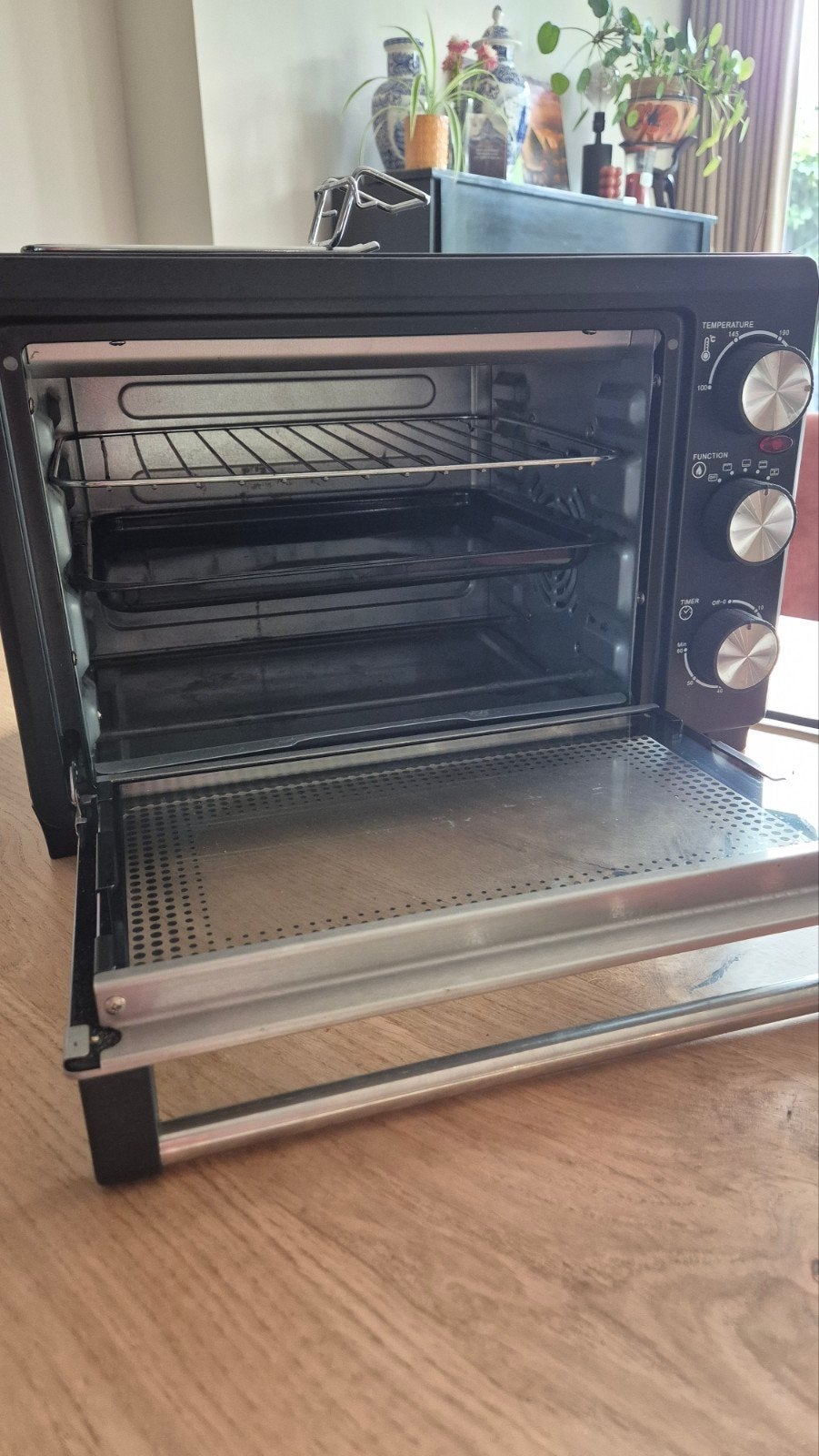 Mestic Mini-oven MHO-100 - Compacte en krachtige oven, Ophalen, Minder dan 45 cm, Overige merken, Minder dan 45 cm