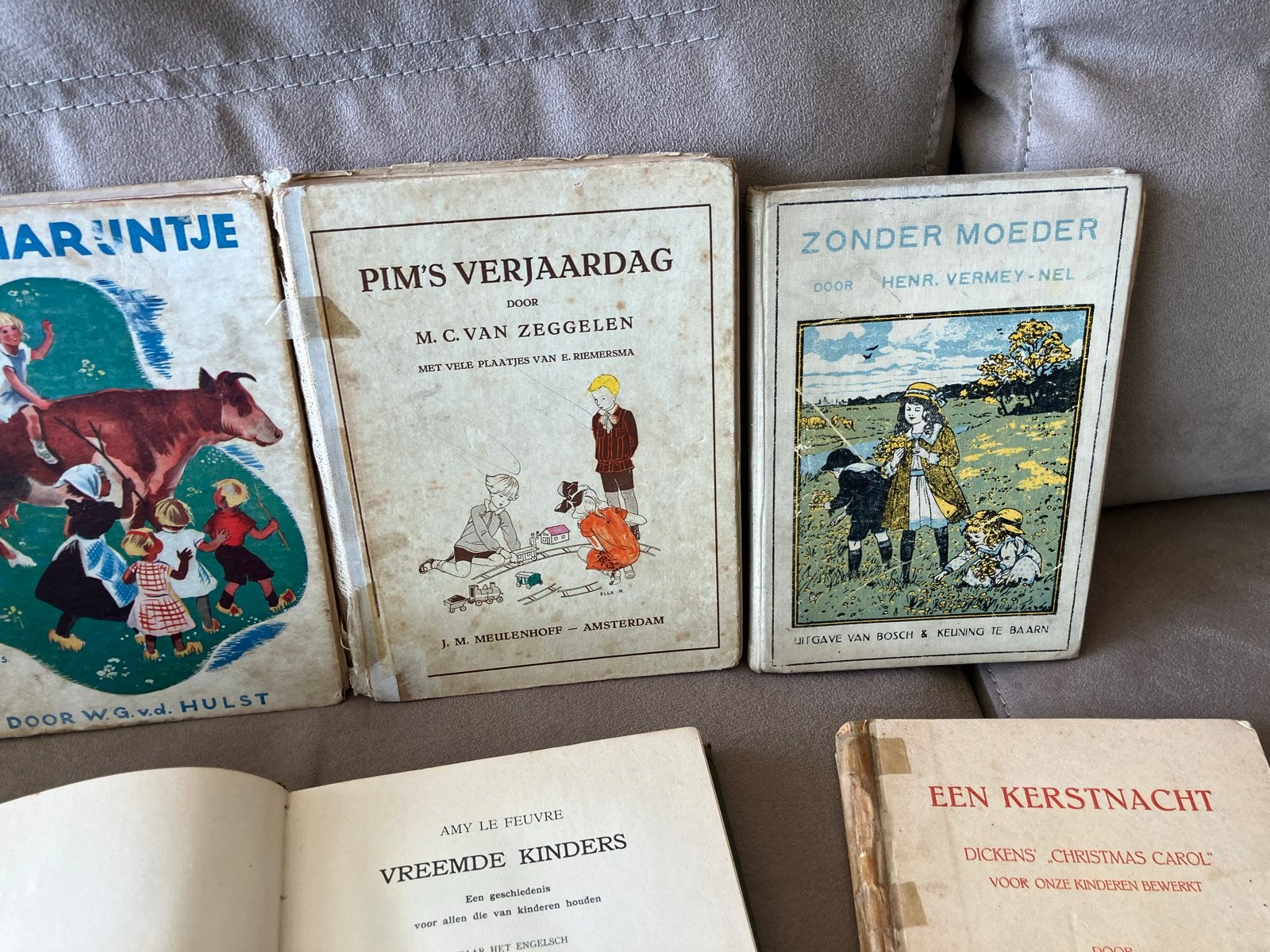 Foto 2 van Vintage Kinderboeken Jaren '40-'50 - Unieke Collectie