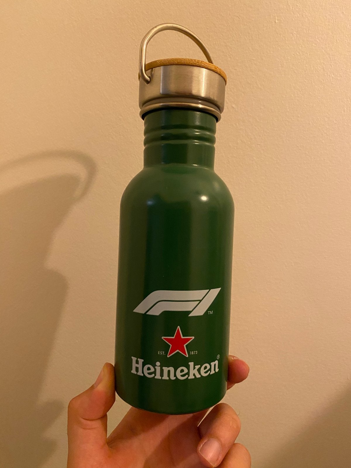 Heineken F1 Limited Edition Waterfles RVS 500ml, Verzamelen, Ophalen of Verzenden, Nieuw, Gebruiksvoorwerp