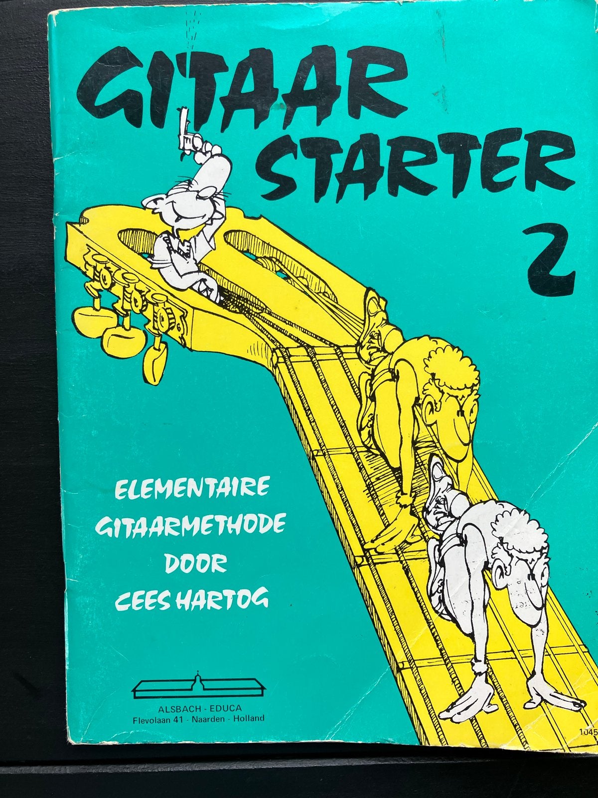 Gitaar Starter 2 - Elementaire Gitaarmethode Cees Hartog, Overige genres, Les of Cursus, Ophalen of Verzenden, Gitaar