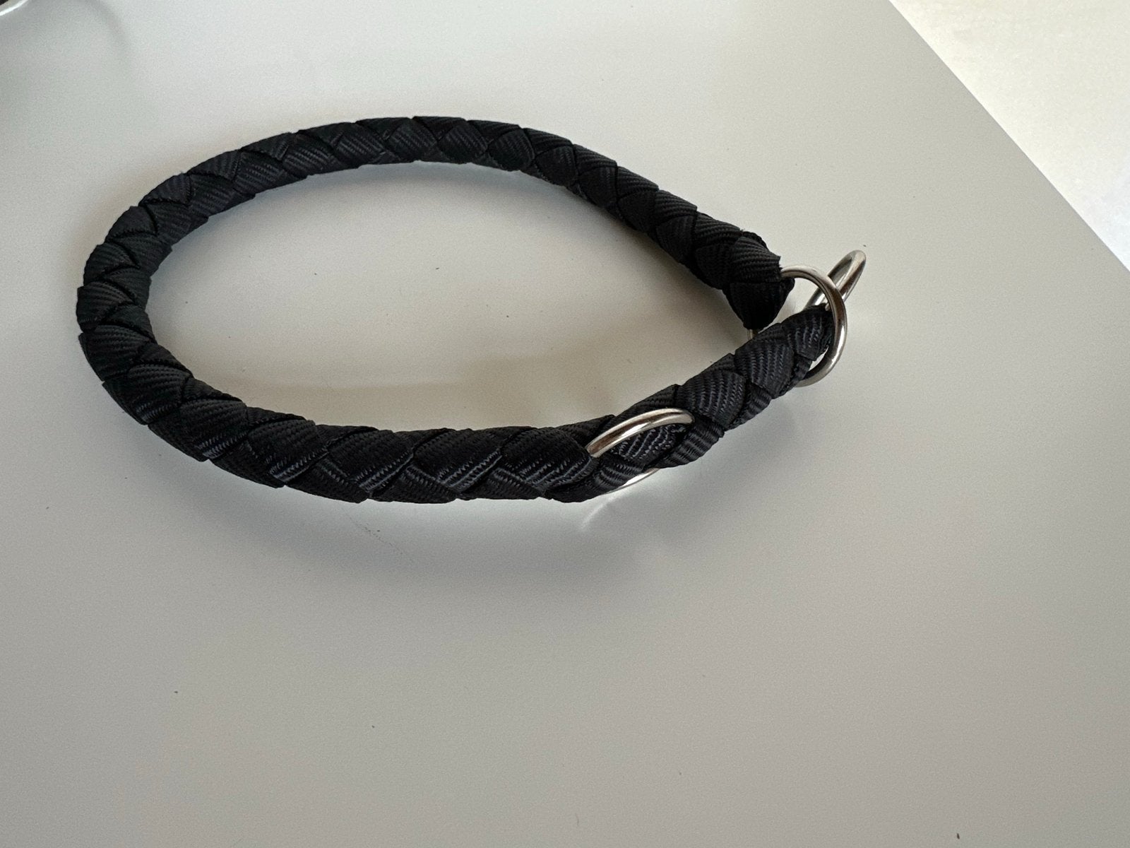 Nieuwe zwarte halsband voor grote hond, Ophalen of Verzenden, Nieuw