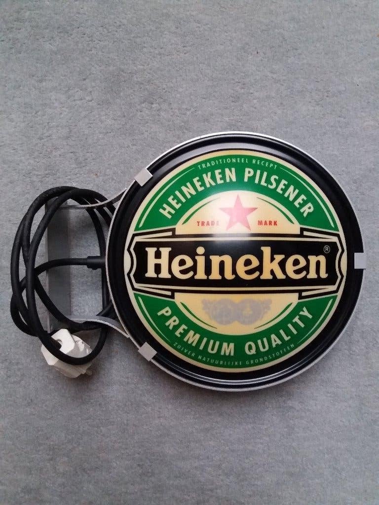 Oud Heineken Bier Lampje., Verzamelen, Ophalen of Verzenden, Gebruikt, Heineken