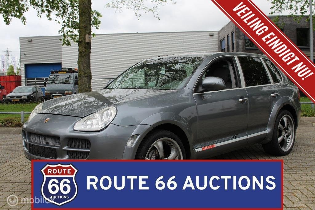 Porsche Cayenne | 2004 | Route 66 Auctions, Auto's, Porsche, Cayenne, Gebruikt, Overige carrosserieën, Zwart