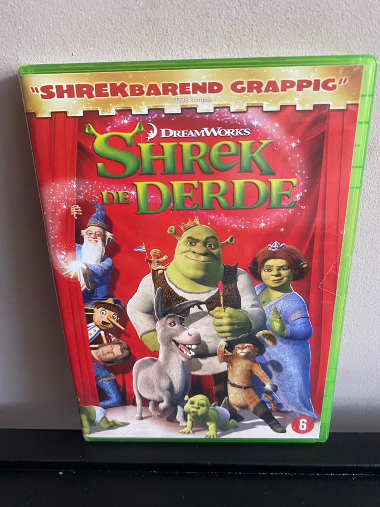 Shrek the Third, Cd's en Dvd's, Dvd's | Tekenfilms en Animatie, Alle leeftijden, Ophalen of Verzenden, Zo goed als nieuw, Amerikaans