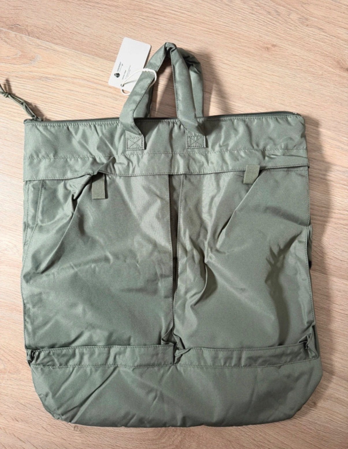 Nieuwe Groene helmtas militair vlieger, Ophalen of Verzenden, Nieuw, Groen, Overige merken