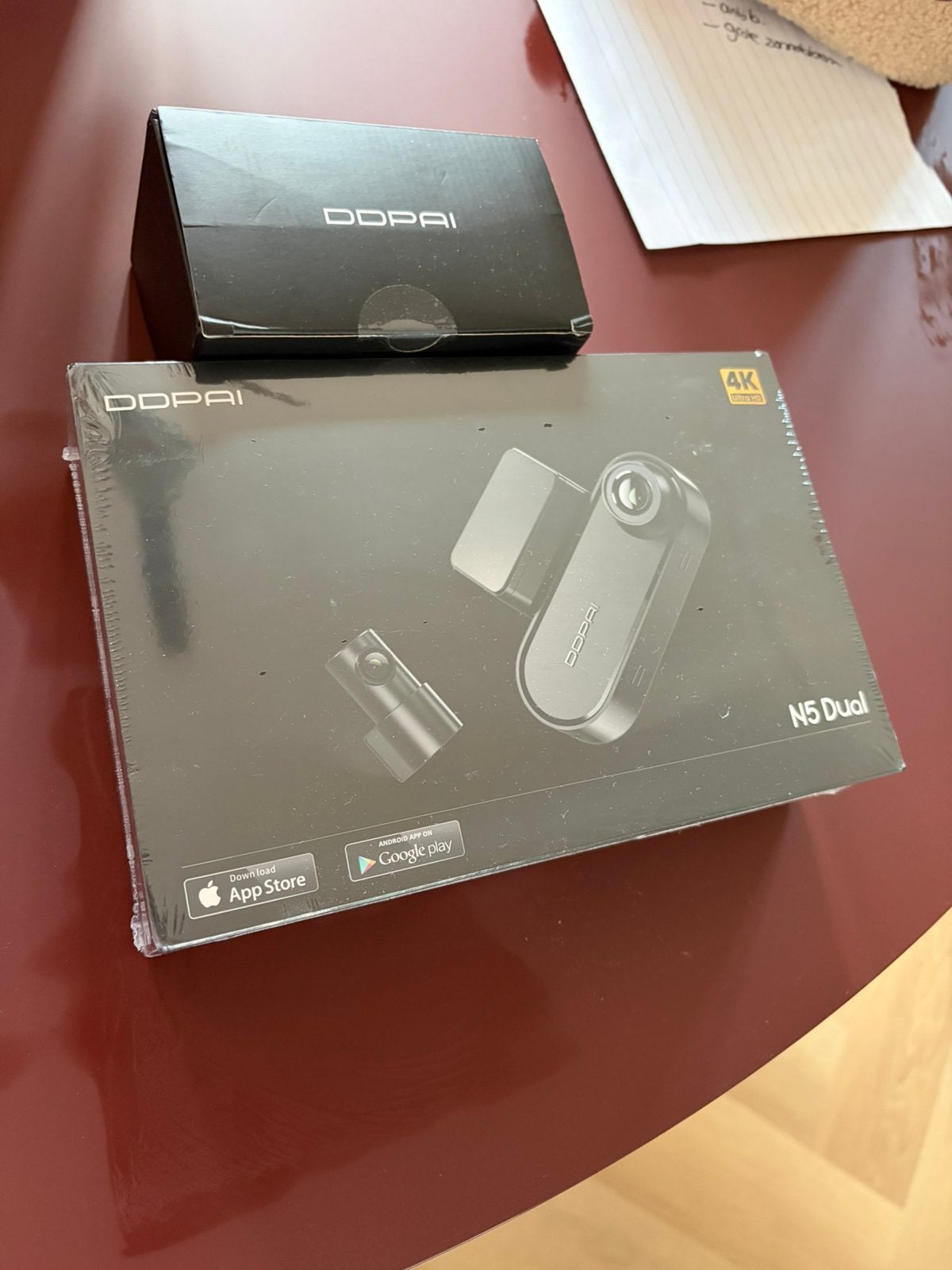 Dashcam DDPAI N5 + radar en hardwire kit, Ophalen of Verzenden, Nieuw