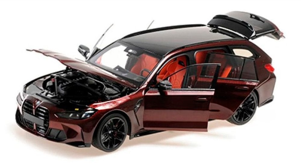 Minichamps 1:18 BMW M3 Touring 2024 Red, Hobby en Vrije tijd, Ophalen of Verzenden, Nieuw, Auto, Overige merken