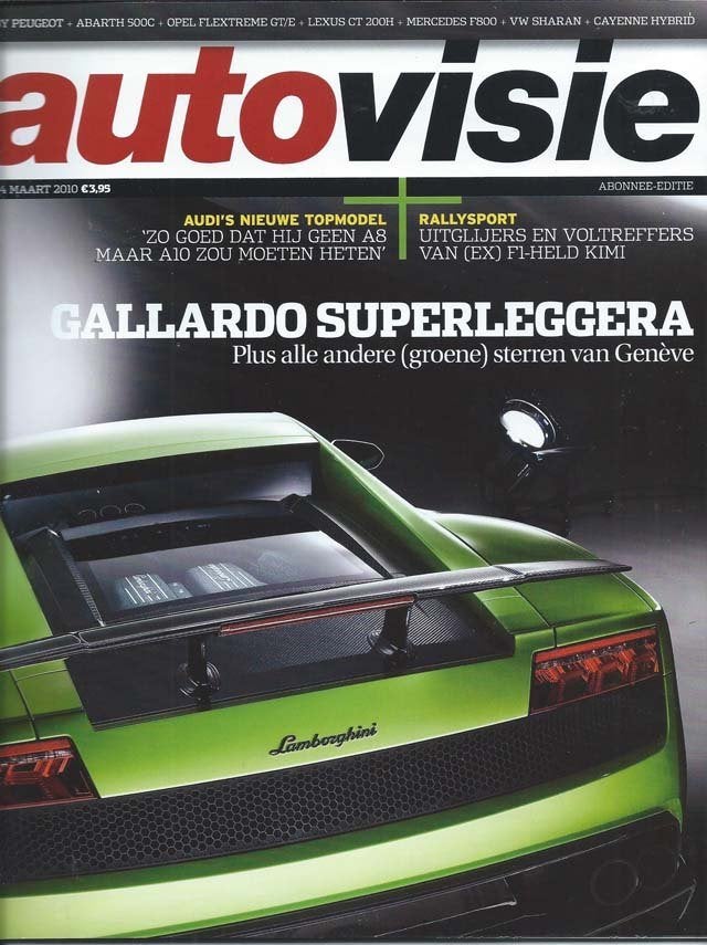 Autovisie 5 2010: Alfa Romeo 156 - Lotus Evora - Citroen DS3, Ophalen of Verzenden, Gelezen, Algemeen