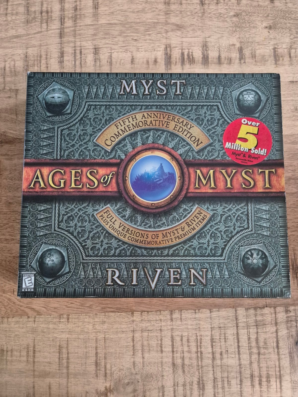 Myst & Riven:Ages of Myst 5th Anniversary Commemorative Edit, 1 speler, Ophalen of Verzenden, Zo goed als nieuw, Avontuur en Actie