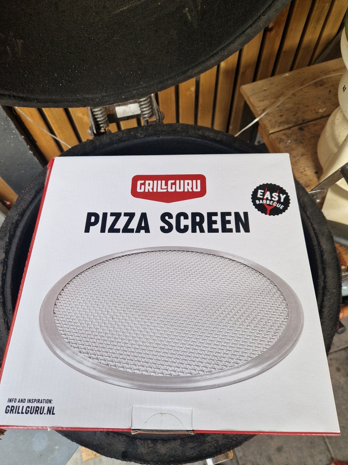 Nieuwe GrillGuru Pizza Screen voor knapperige pizza's, Ophalen of Verzenden, Nieuw, GrillGuru