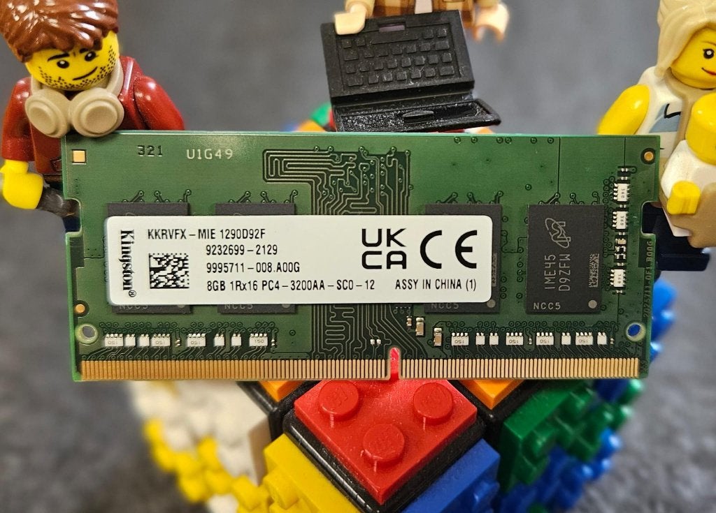 Kingston KKRVFX-MIE 8GB DDR4 3200 SODIMM Geheugen, DDR4, 8 GB, Ophalen of Verzenden, Zo goed als nieuw