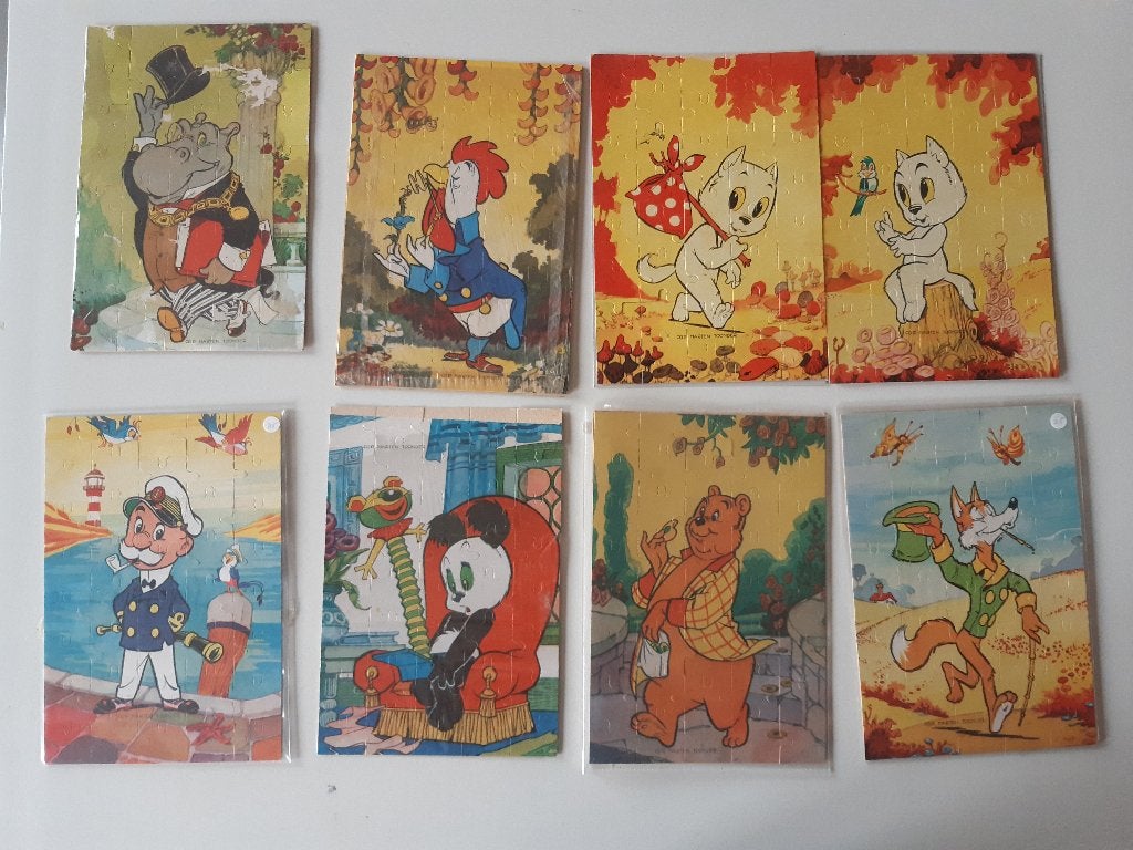 Marten Toonder Tom Poes en Ollie B. Bommel Puzzels, Boeken, Gelezen, Marten Toonder, Eén stripboek, Ophalen of Verzenden