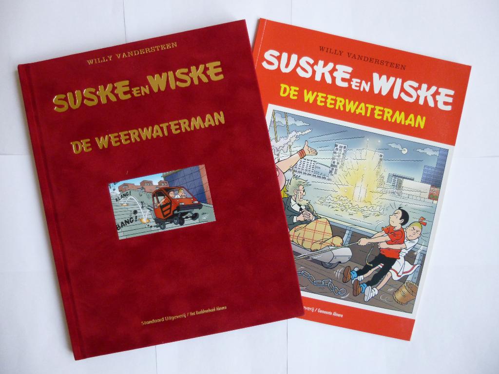S&W LUXE+SOFTCOVER UITGAVE"DE WEERWATERMAN"UIT 2006, Willy Vandersteen, Nieuw, Ophalen of Verzenden, Meerdere stripboeken