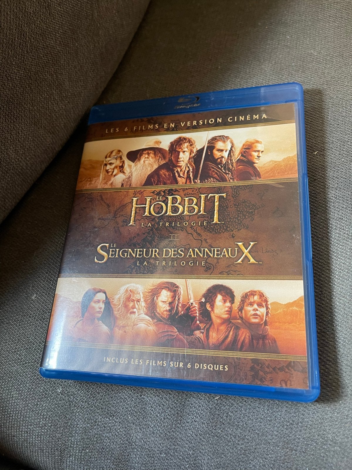 The Hobbit & Lord of the Rings Trilogie Blu-ray Boxset, Cd's en Dvd's, Dvd's | Science Fiction en Fantasy, Engels, Nederlands