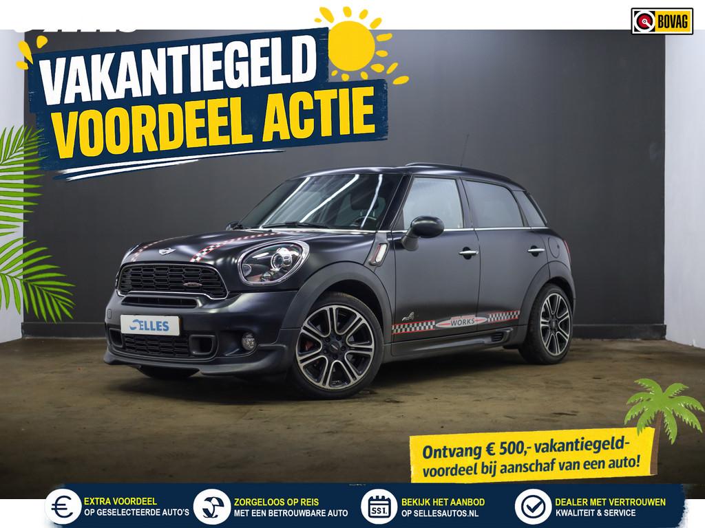 MINI Countryman 1.6 John Cooper Works ALL4 Chili | Airco | C, Auto's, Euro 5, 1380 kg, Gebruikt, Zwart