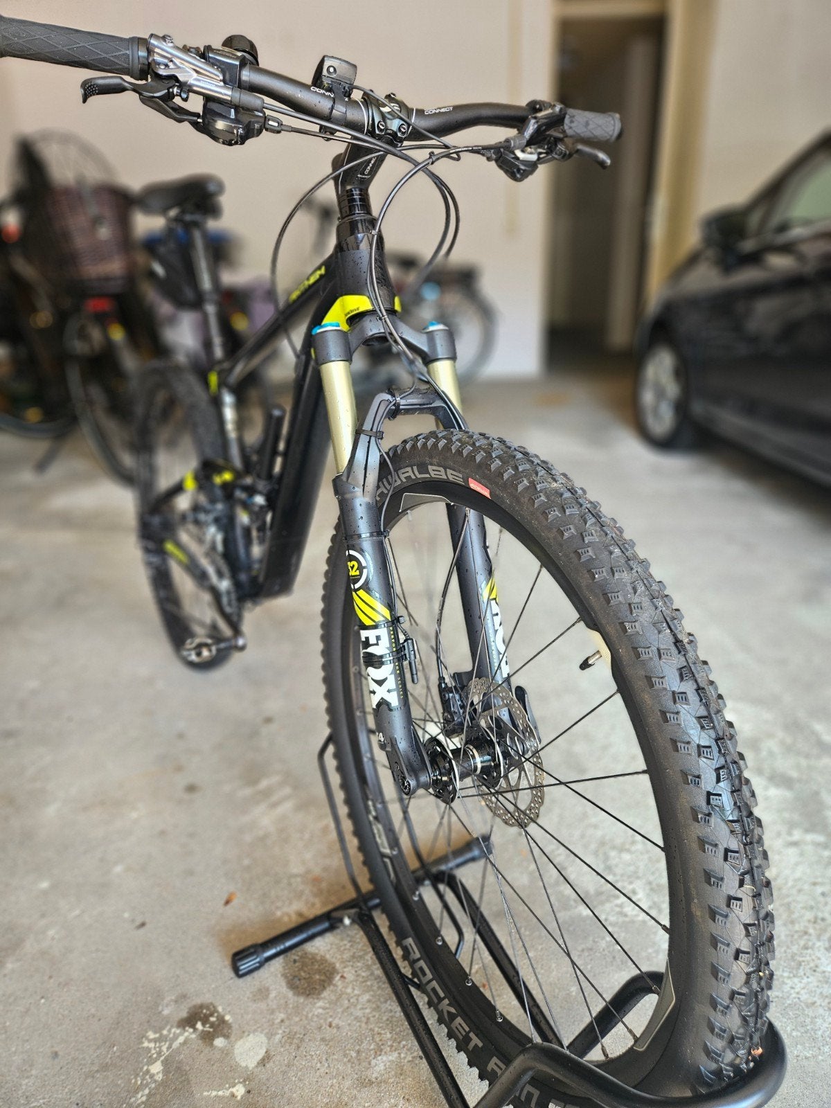 Giant Anthem 2 mountainbike incl helm en schoenen maat 44, Gebruikt, 49 tot 53 cm, Schijfrem, Heren