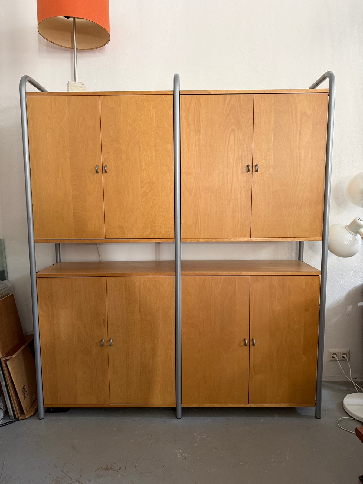 Vintage Ikea Niklas wandkast, wandmeubel demontabel, Ophalen, Gebruikt, Minder dan 150 cm, 150 tot 200 cm