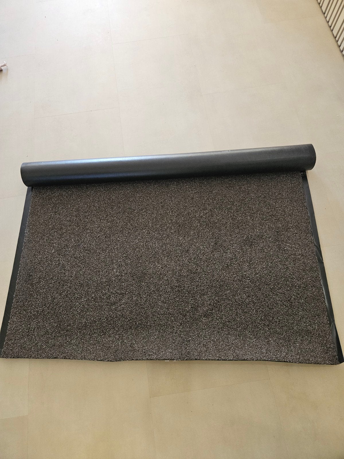 Nieuwe droogloopmat bruin 134cm breed- 131cm lang, Ophalen, Nieuw