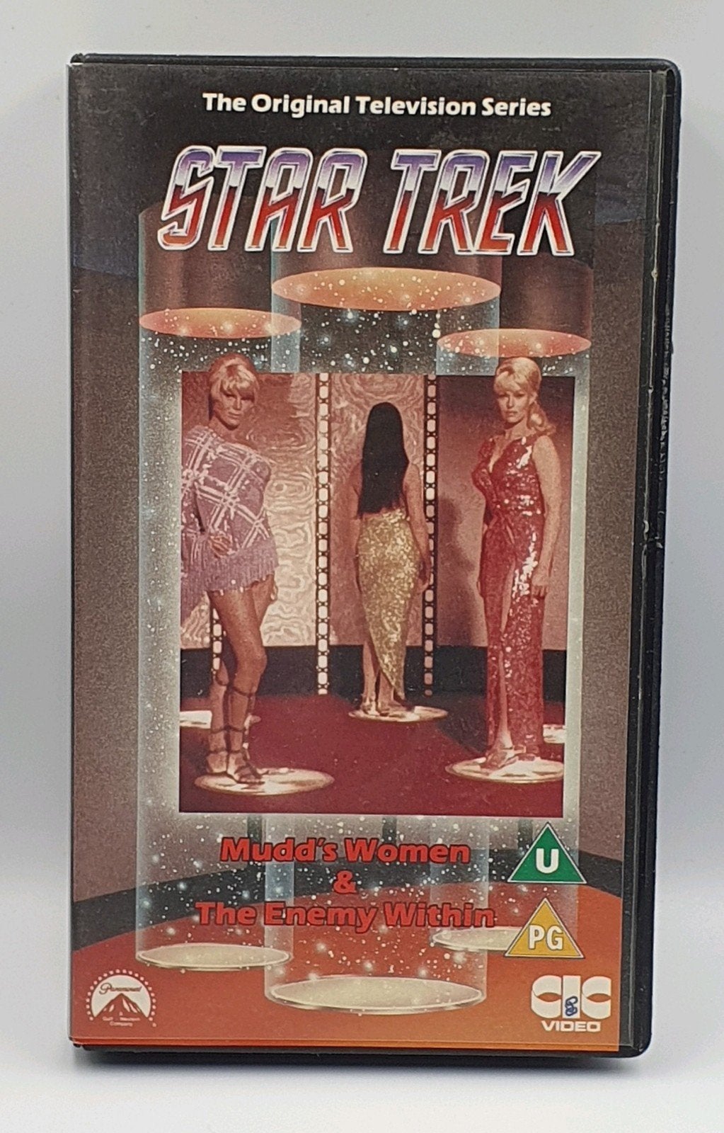 Te koop: Star Trek VHS: Mudd's Women & The Enemy Within, Cd's en Dvd's, VHS | Film, Alle leeftijden, Ophalen of Verzenden, Gebruikt
