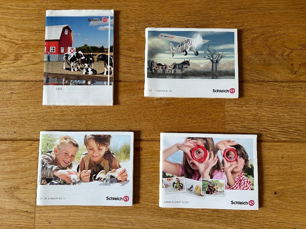 Schleich catalogi, Ophalen of Verzenden, Zo goed als nieuw