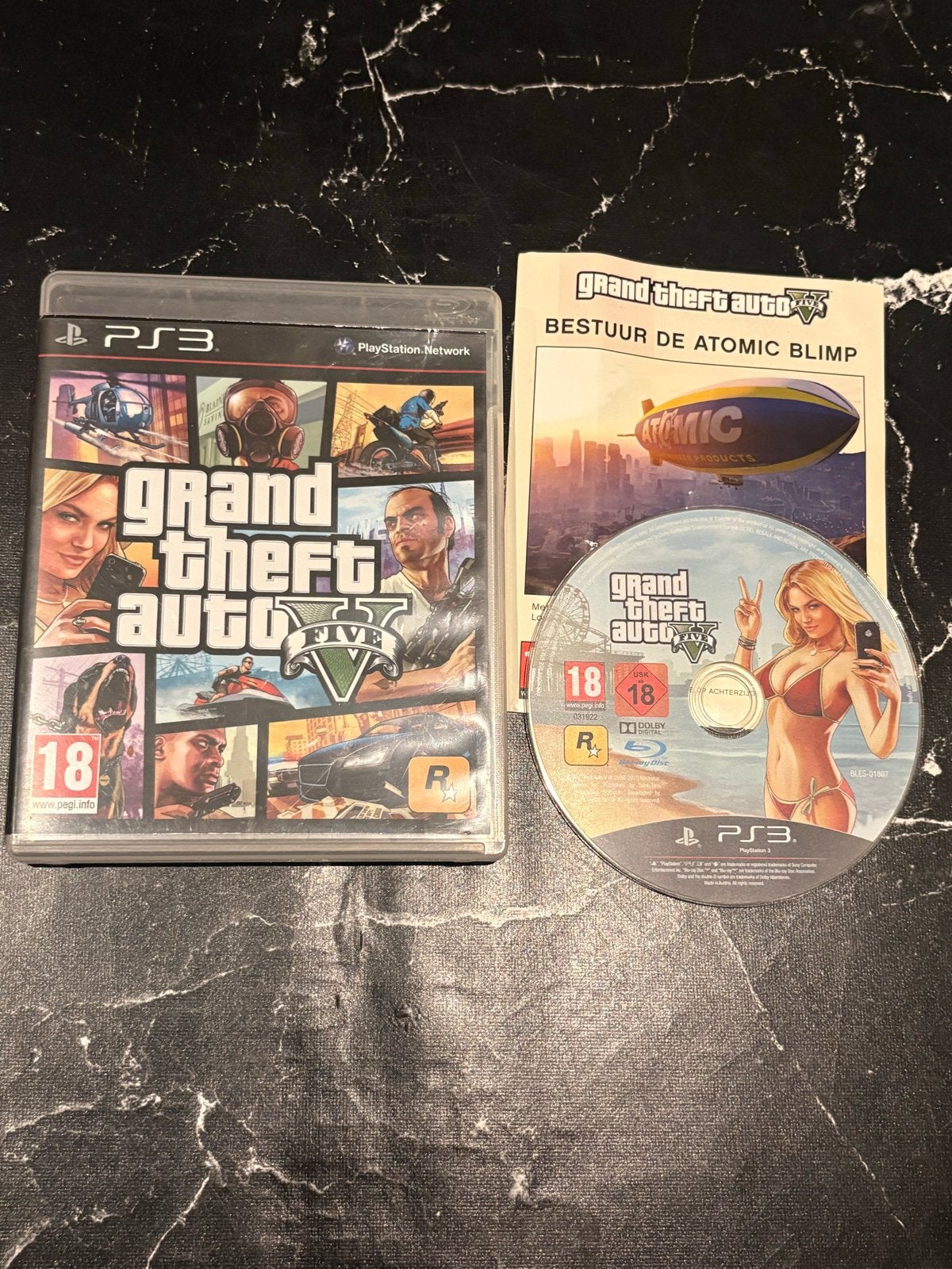 Grand Theft Auto V (GTA 5) voor PlayStation 3 (PS3), Spelcomputers en Games, Avontuur en Actie, Online, Vanaf 18 jaar, 1 speler