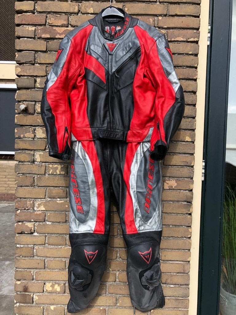 Dainese motorpak heren - maat 50, Motoren, Kleding | Motorkleding, Ophalen, Dainese, Tweedehands, Heren