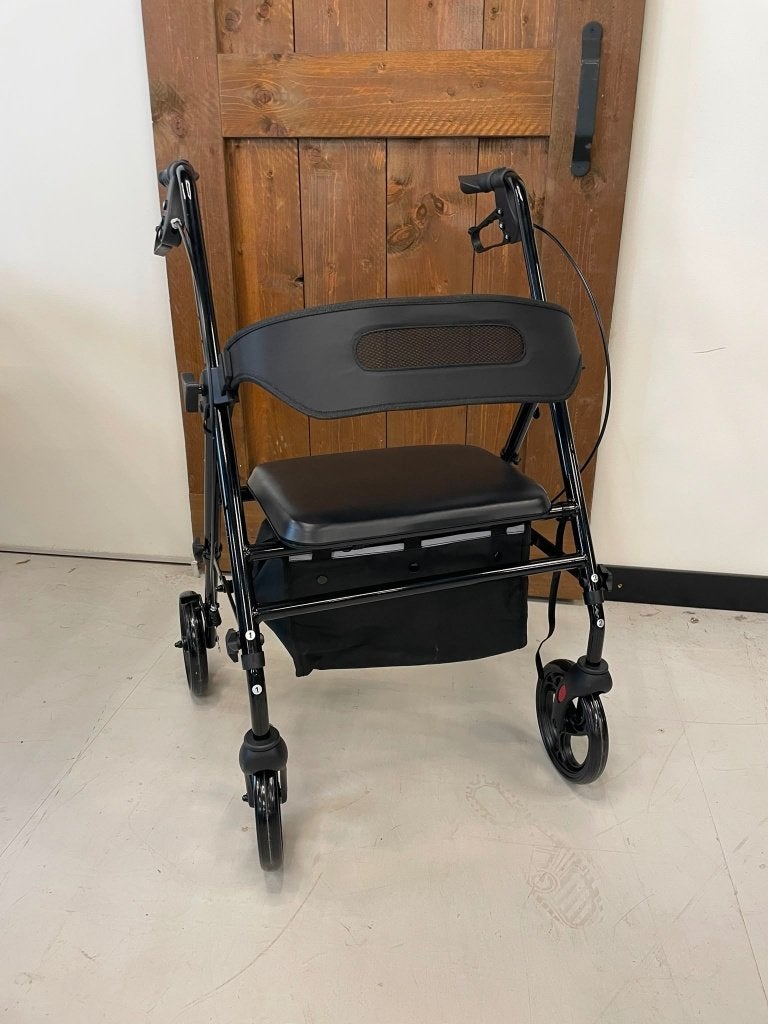 Mooiys Brian Rollator lichtgewicht - opvouwbaar - zitfunctie, Ophalen of Verzenden, Opvouwbaar, Zo goed als nieuw