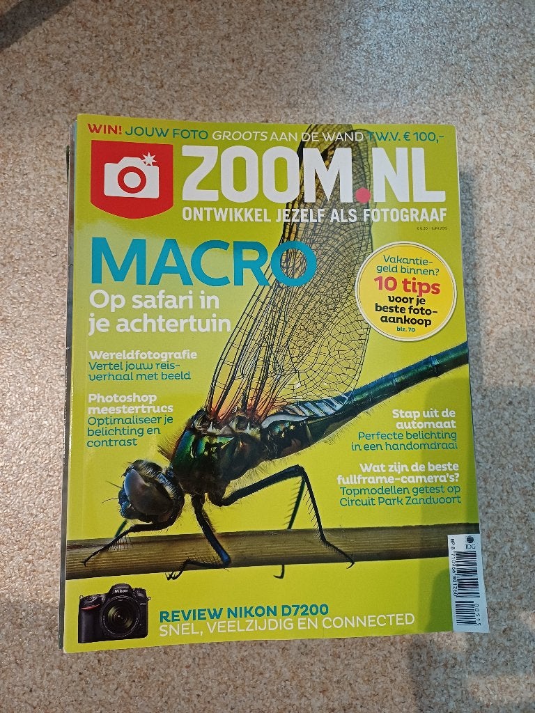 Magazine Zoom, Ophalen, Zo goed als nieuw