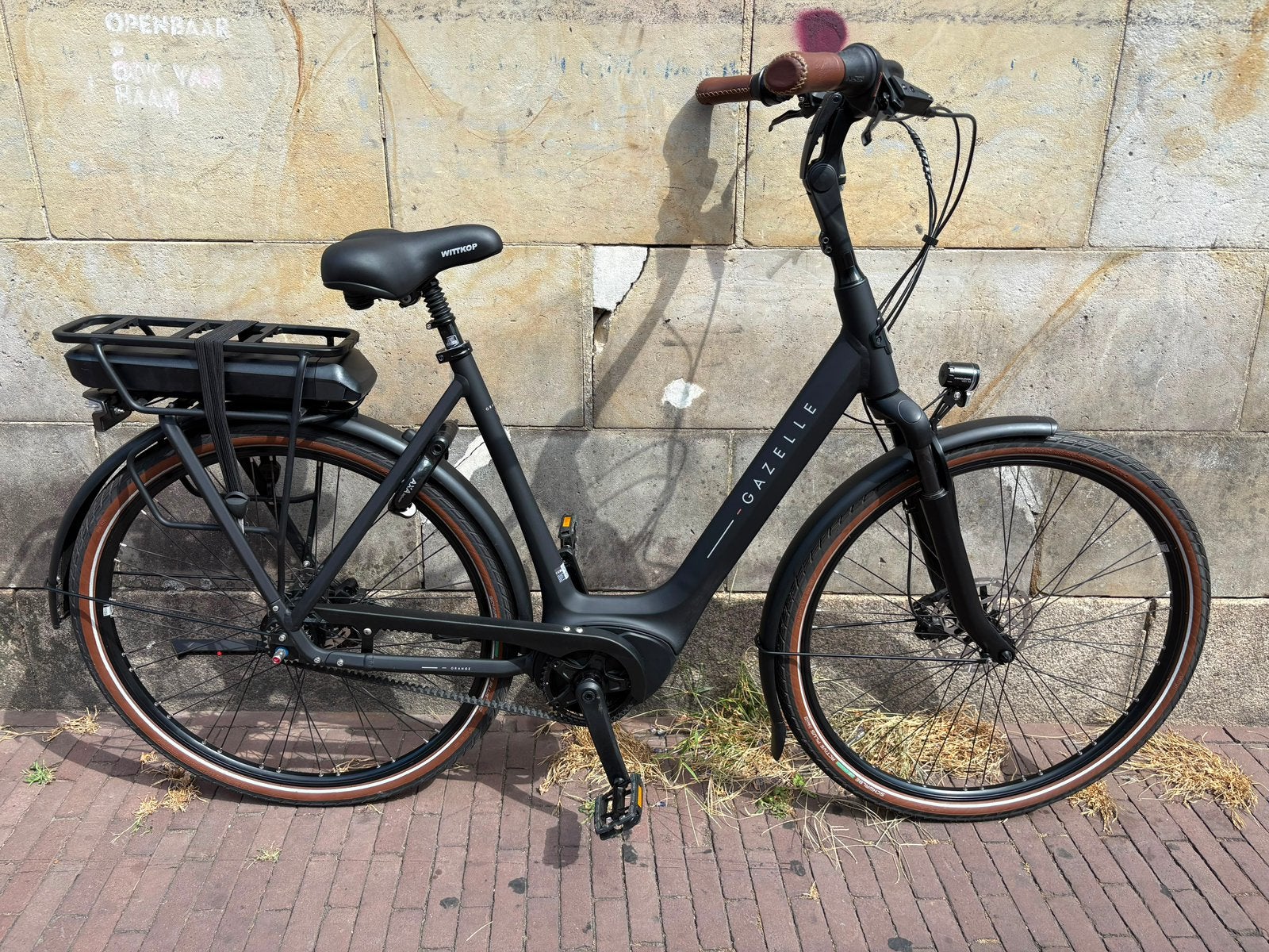 Gazelle Orange C8 HMB elektrische dames fiets showroom, 53 tot 56 cm, Ophalen of Verzenden, Zo goed als nieuw, Gazelle