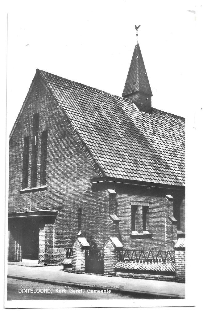 AK Dinteloord - Kerk Ger. Gemeente, Verzenden, 1960 tot 1980, Ongelopen, Noord-Brabant