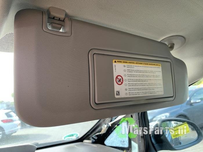 Zonneklep van een Opel Astra, Gebruikt, -, -, Opel