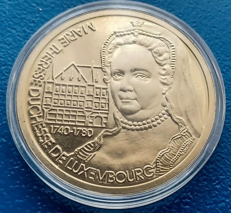 Luxemburg, Lëtzebuerg - 5 Ecu 1994 Proof, Postzegels en Munten, Penningen en Medailles, Verzenden, Overige materialen, Nederland
