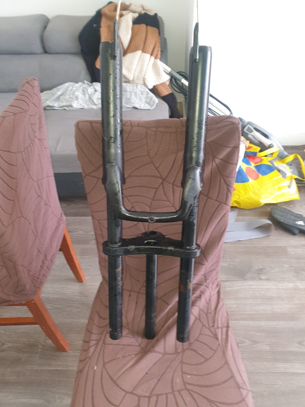 Fat bike voorframe, Ophalen, Minder dan 2 meter