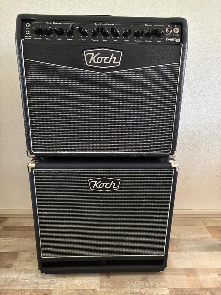Koch Twintone Mark III + KCC112 cabinet, Ophalen, Zo goed als nieuw, Gitaar, 50 tot 100 watt