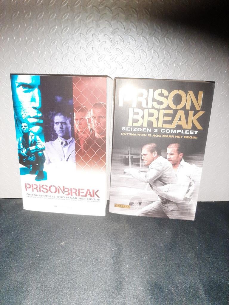 Prison Break Boeken: Seizoen 1 & 2 Compleet, Ophalen of Verzenden, Gelezen, Paul T. Scheuring, Nederland