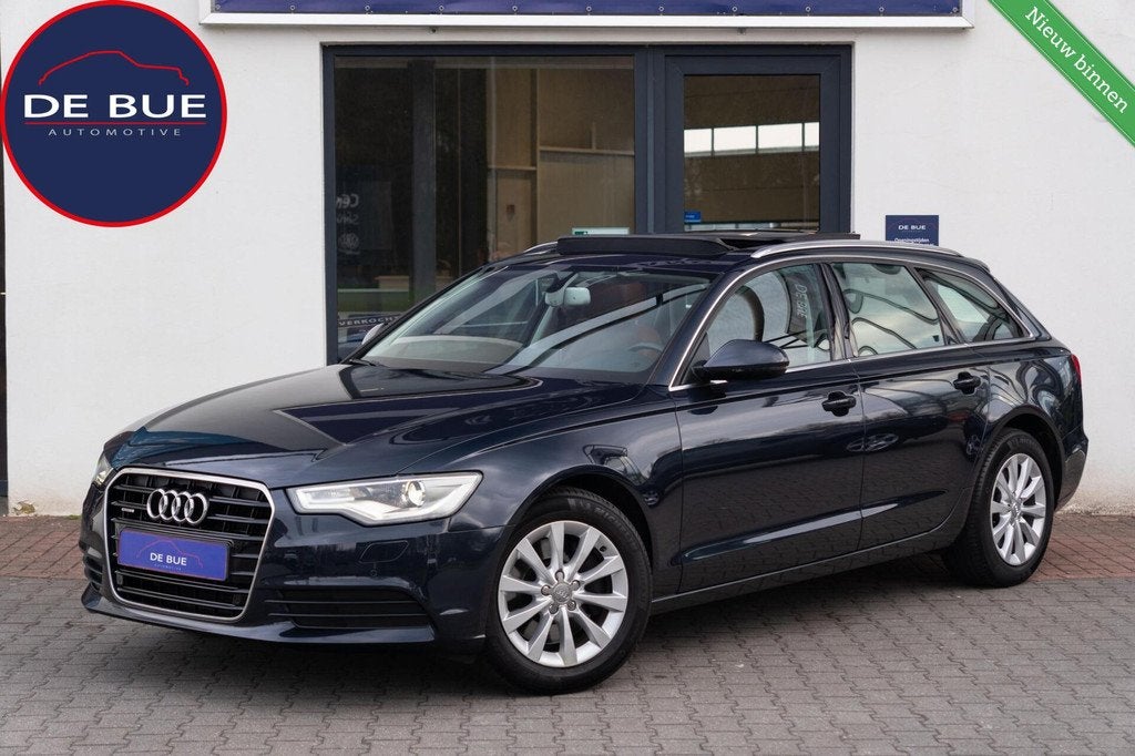 Audi A6 Avant 3.0 TDI Quattro S-Line|2e Eig.|OrgNL NAP|Panor, Auto's, Automaat, Gebruikt, 2000 kg, Blauw