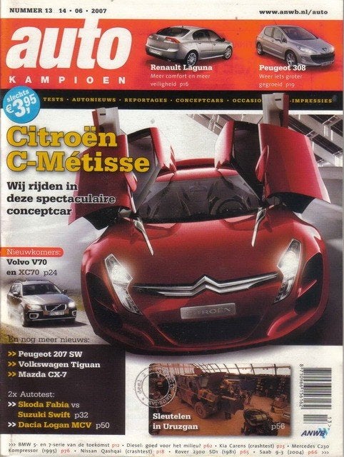 Autokampioen 13 2007 : Saab 9-3 Sport 1.8T - Volvo V70 XC70, Boeken, Ophalen of Verzenden, Gelezen, Algemeen
