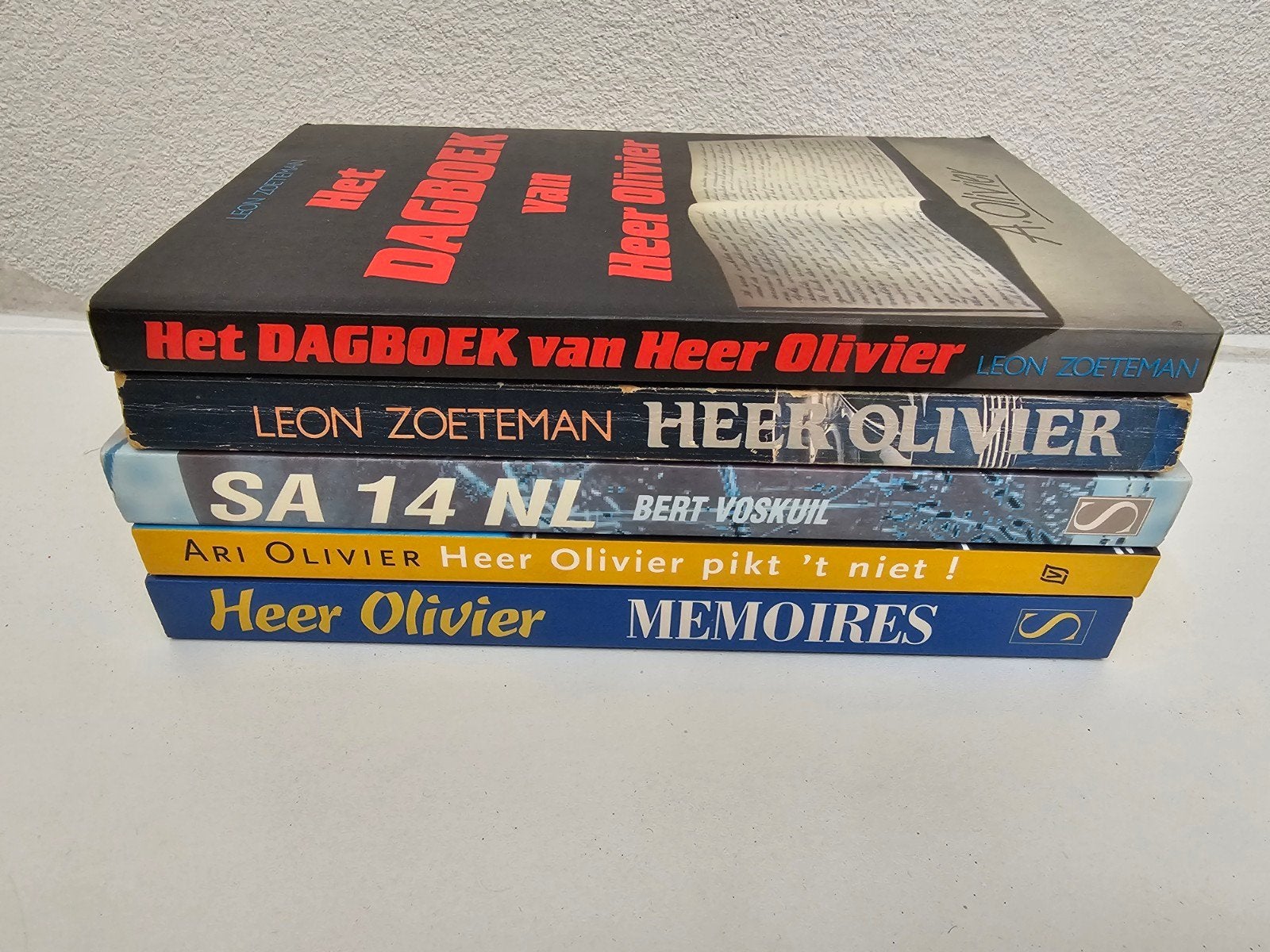 Heer Olivier Boekenpakket - 5 Boeken, Boeken, Ophalen of Verzenden, Gelezen, Leon Zoeteman, Bert Voskuil, Ari Olivier