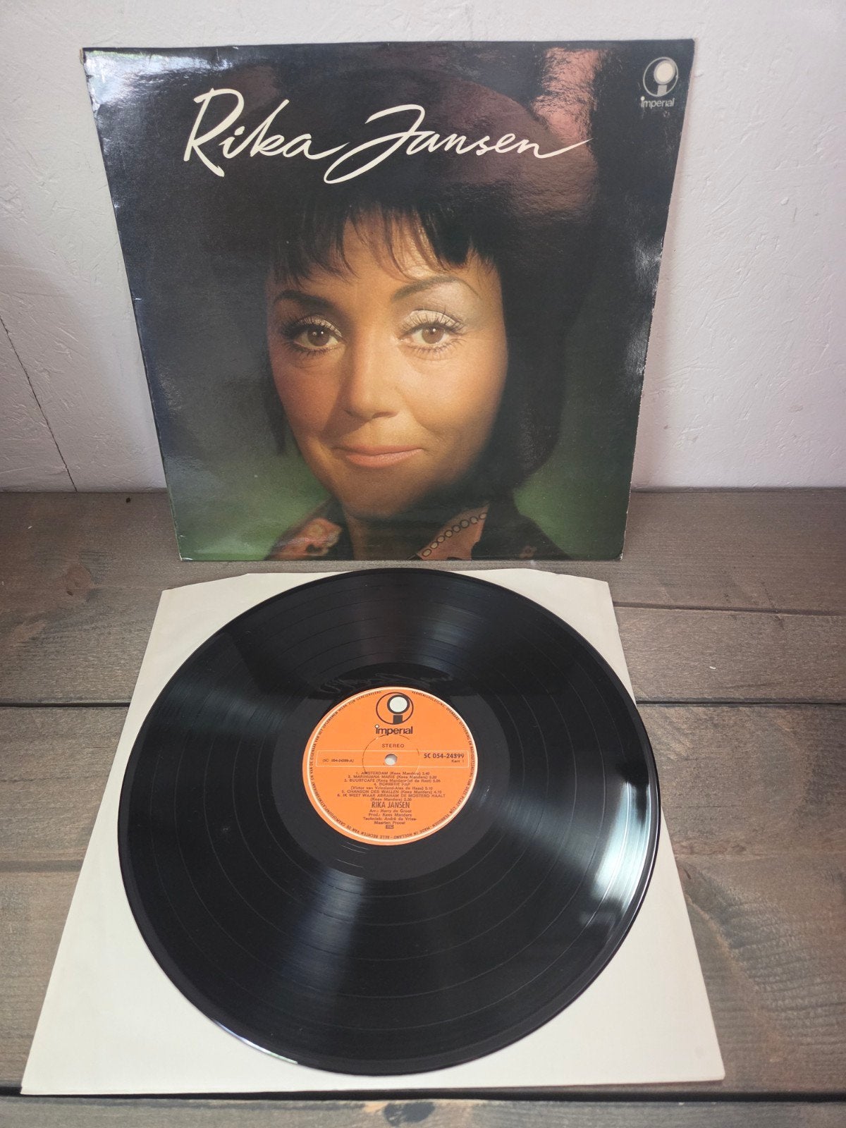 Rika Jansen - Rika Jansen LP (Imperial), Ophalen of Verzenden, Gebruikt, 12 inch, Levenslied of Smartlap