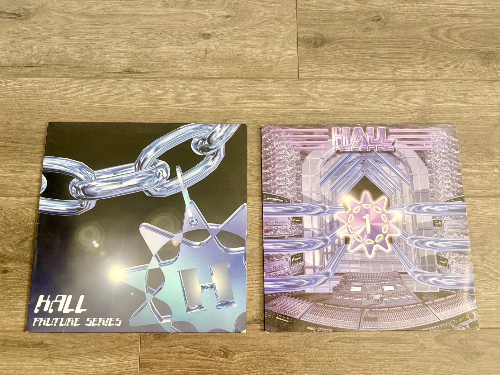 2x Hall Records HPS001 HAL001 Doom Generation, Cd's en Dvd's, Vinyl | Dance en House, Ophalen of Verzenden, Gebruikt, Overige formaten