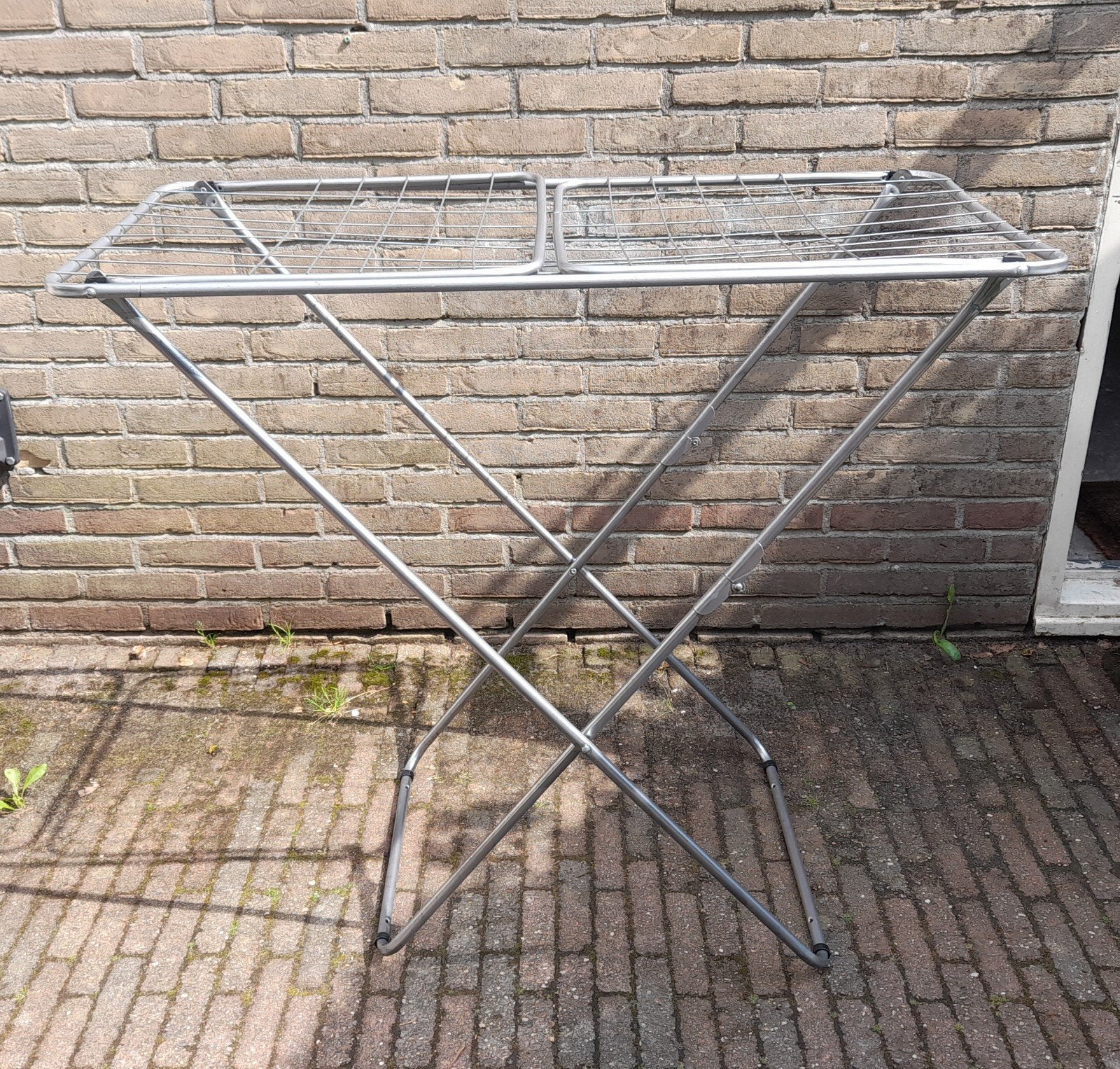 Camping was/ droogrek, Ophalen, Campingtafel