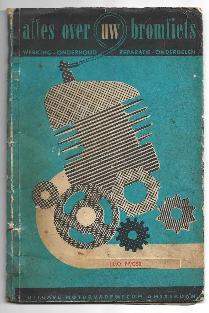 Sachs FP50 en G50 reparatiehandboek bromfiets (7421z), Ophalen of Verzenden, Zo goed als nieuw