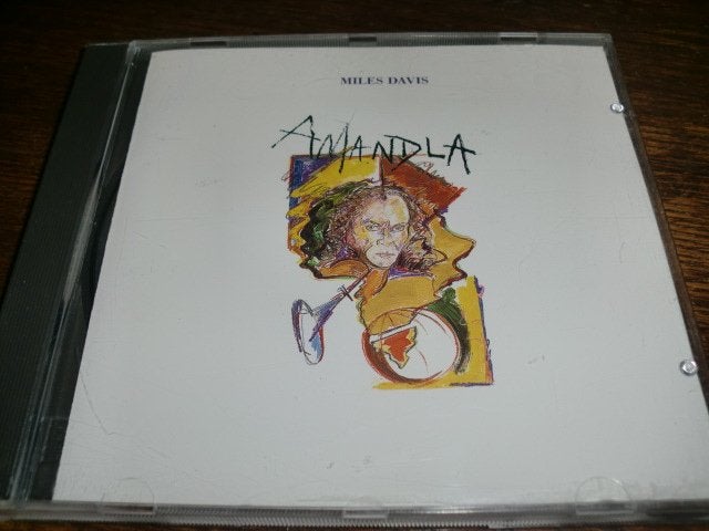 Miles Davis ‎– Amandla   WB   CD   Europe   1989, Ophalen of Verzenden, Zo goed als nieuw, Jazz, Album