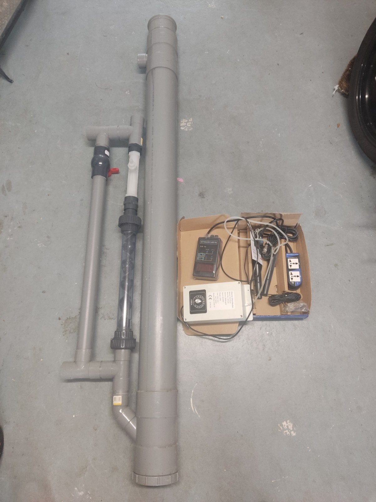 Schuimafscheider Set voor Vijver met Ozon Generator, Tuin en Terras, Ophalen, Nieuw
