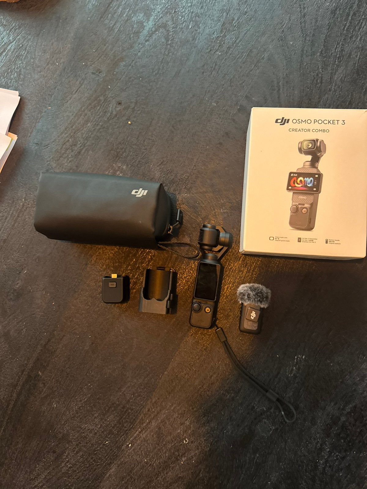Titel: DJI Osmo Pocket 3 Creator Combo – Complete set, Audio, Tv en Foto, Overige merken, Overige soorten, Zo goed als nieuw, Ophalen of Verzenden