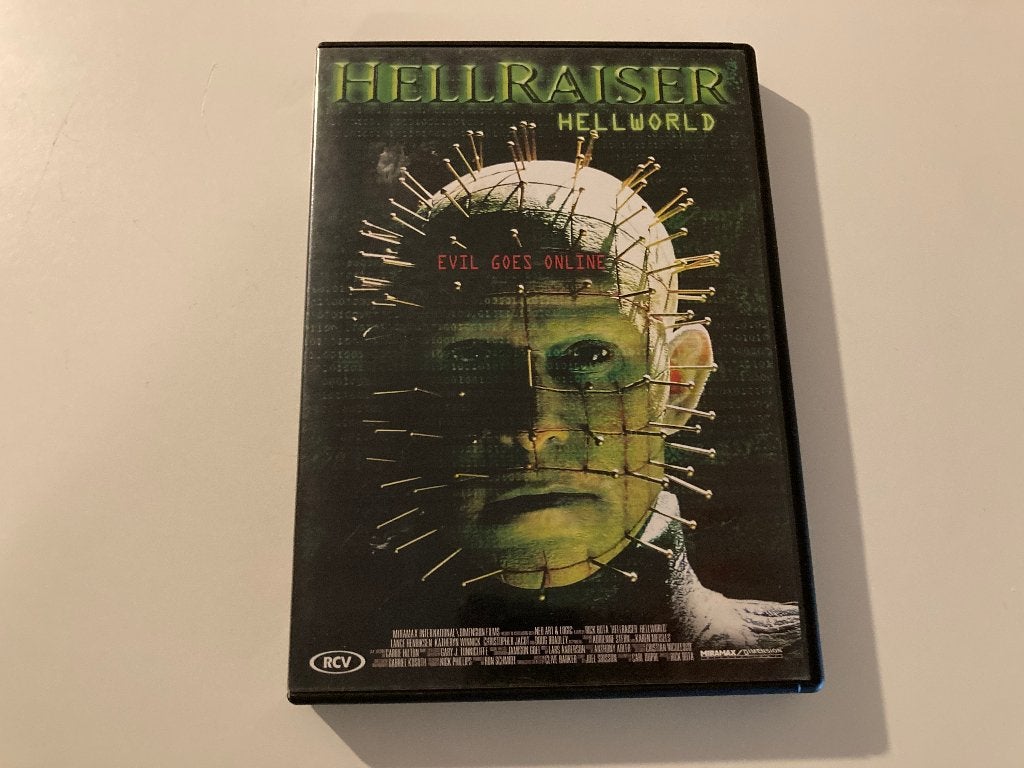 Hellraiser 8 - Hellworld DVD Horror (2), Vanaf 16 jaar, Ophalen of Verzenden, Zo goed als nieuw, Overige genres