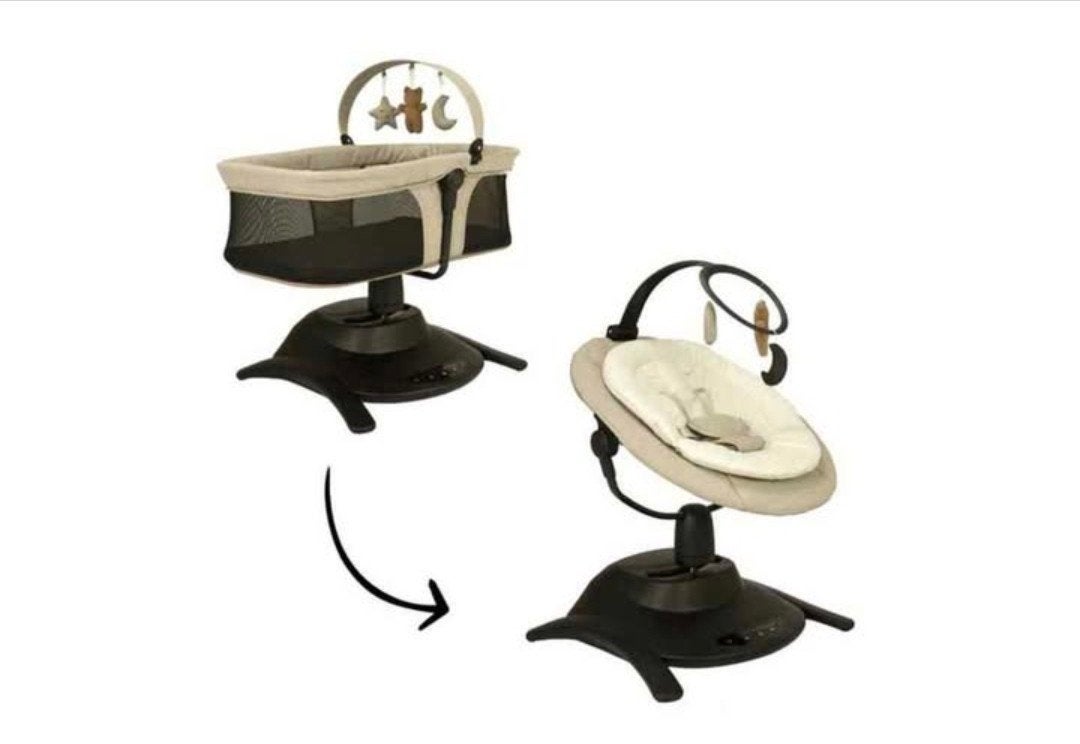 Baby schommelstoel 2 in 1, Ophalen of Verzenden, Zo goed als nieuw